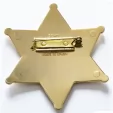 Denix Gold Sheriff Badge replicas DX5101