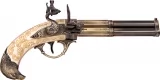 Denix French 3 Barrel Flintlock - DX5306