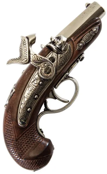 Denix Percussion Deringer Pistol replicas DX6315