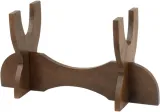 Wooden Pistol and Dagger Stand