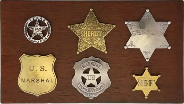 Denix Set of 6 Badges with Plaque replicas DX873