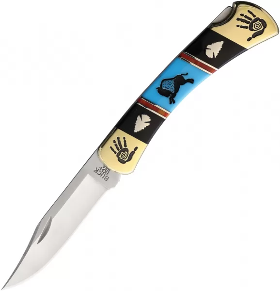 David Yellowhorse-Buck Custom Buck 110 Lockback DY9100BP