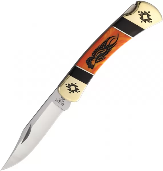 David Yellowhorse-Buck Custom Buck 110 Lockback DY9133SC
