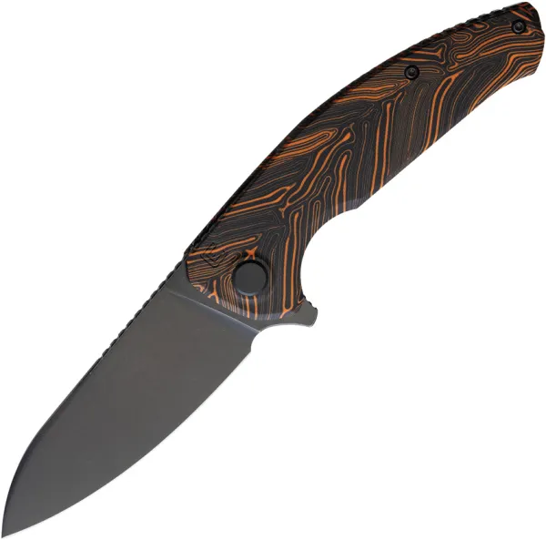 ECHO BY CKF Natrix Linerlock Orange G10 ECH09OR