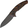 ECHO BY CKF Natrix Linerlock Orange G10 - ECH09OR