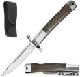 ElitEdge Lockback Brown Wood EE10001DW