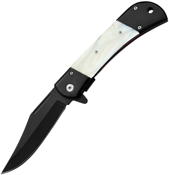 ElitEdge Linerlock A-O Faux Pearl-Black EE10009MWPB