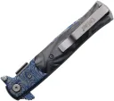 ElitEdge Damascus Etched Linerlock A-O EE10428CDMBP