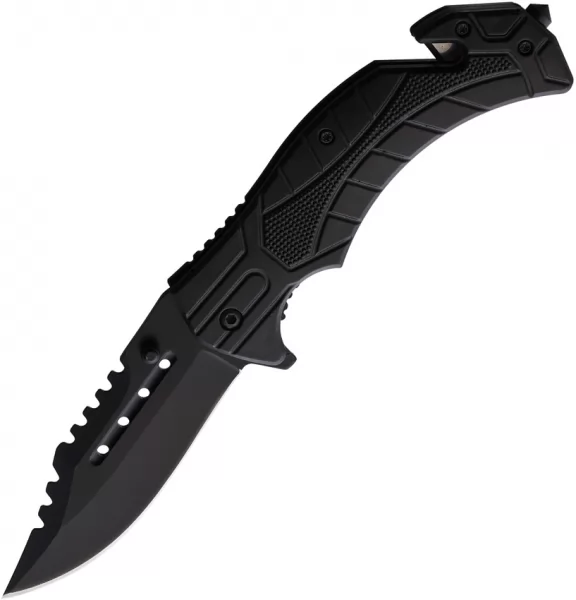 ElitEdge Rescue Linerlock A-O Blk EE10966BK
