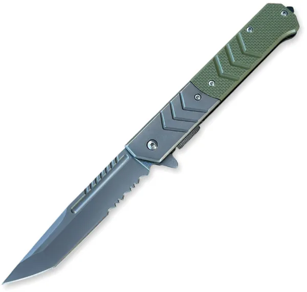 ElitEdge Linerlock A-O G10 Green EE10A106GNTS