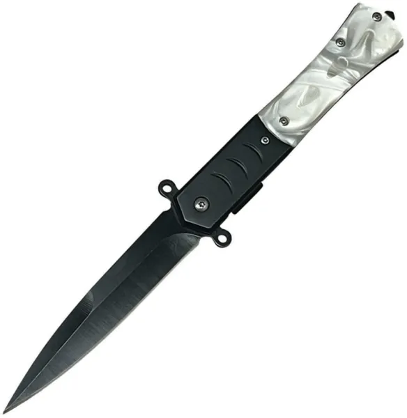 ElitEdge Linerlock A-O White Swirl EE10A108PB
