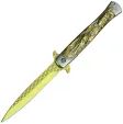 ElitEdge Stiletto Linerlock A/O Gold - EE10A112GD