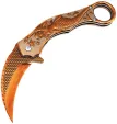 ElitEdge Mermaid Karambit Linerlock Ros - EE10A120RG
