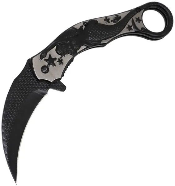 ElitEdge Mermaid Karambit Linerlock EE10A120SB