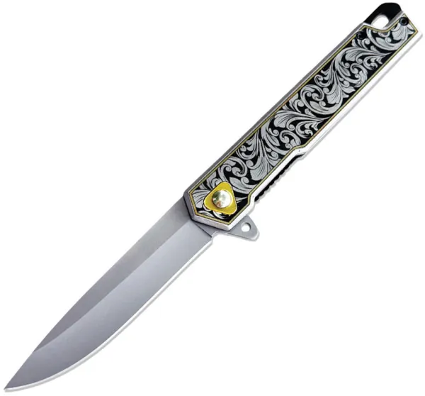 ElitEdge Linerlock A-O Floral EE10A122FLBK ElitEdge Linerlock A-O Floral EE10A122FLBK