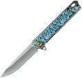 ElitEdge Linerlock A/O Floral Blue - EE10A122FLBL