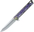 ElitEdge Linerlock A/O Floral Purple - EE10A122FLPE