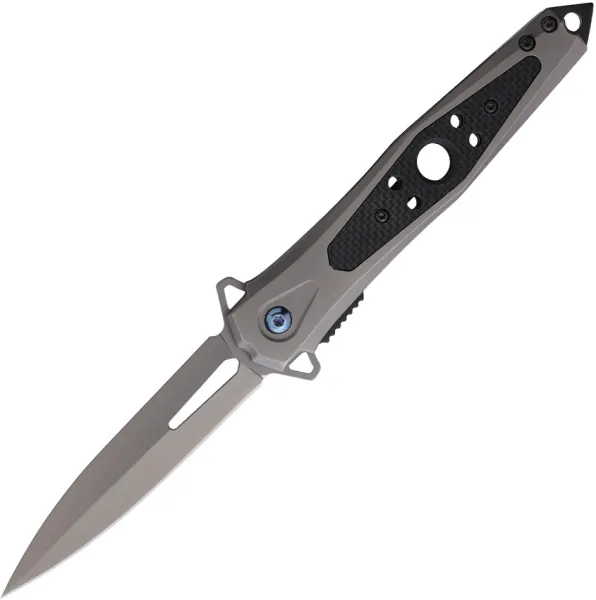 ElitEdge Linerlock A-O Gray-G10 EE10A123G10