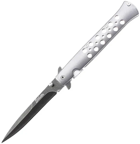 ElitEdge Linerlock A-O Silver EE10A128SL