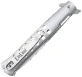 ElitEdge Linerlock A-O Silver EE10A128SL