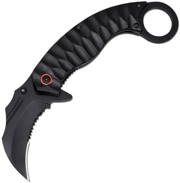 ElitEdge Karambit Linerlock A-O Black EE10A130BK