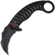 ElitEdge Karambit Linerlock A/O Black - EE10A130BK