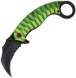 ElitEdge A/O Karambit Linerlock Green - EE10A130GN