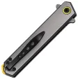 ElitEdge Linerlock A-O Gray-Gold EE10A131GYGC
