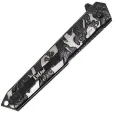 ElitEdge Linerlock A-O Dragon Blk-Slv EE10A134SB