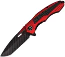 ElitEdge Linerlock A/O Red/CF - EE10A135RD