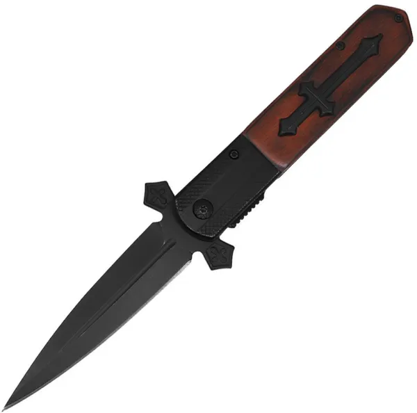 ElitEdge Knight Warrior Linerlock Brn EE10A137WB