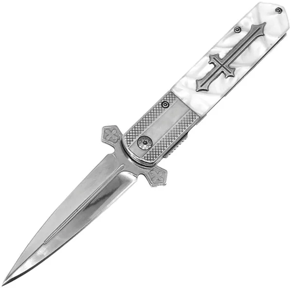 ElitEdge Knight Warrior Linerlock White EE10A137WP