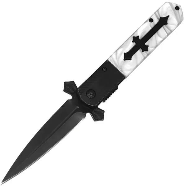 ElitEdge Knight Warrior Linerlock White EE10A137WPB