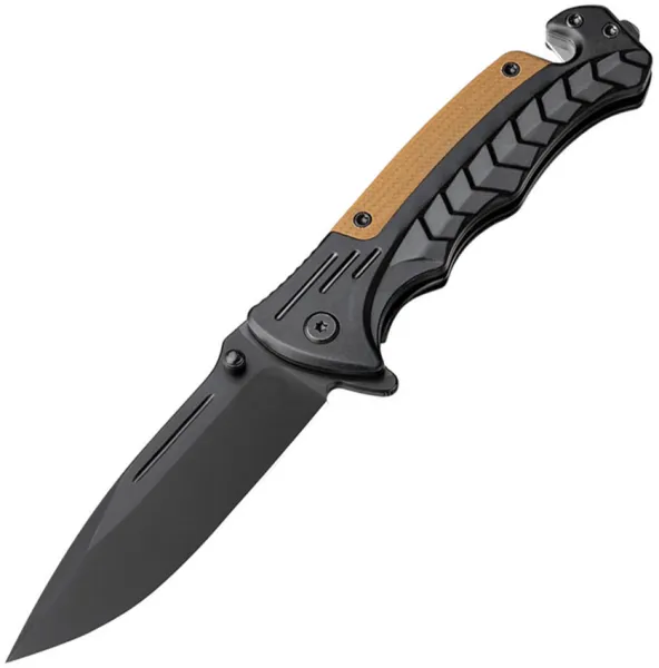 ElitEdge Rescue Linerlock A-O Blk EE10A141BK