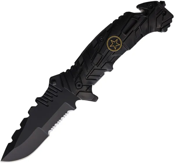 ElitEdge Tactical Linerlock A-O Black EE10A22BK