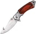ElitEdge Linerlock A/O Gry/Wood - EE10A26WD