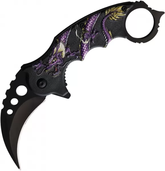 ElitEdge Dragon Karambit Linerlock A-O EE10A52PE