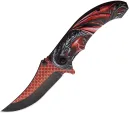 ElitEdge Dragon Linerlock A/O Red - EE10A56RD