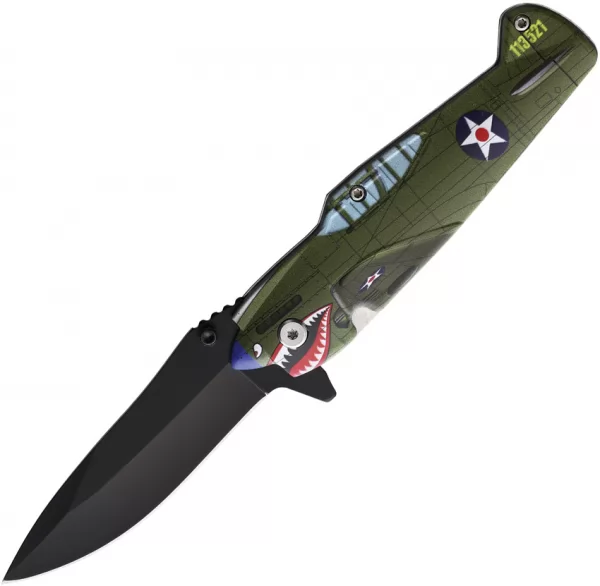 ElitEdge Fighter Plane Linerlock A-O EE10A85GN