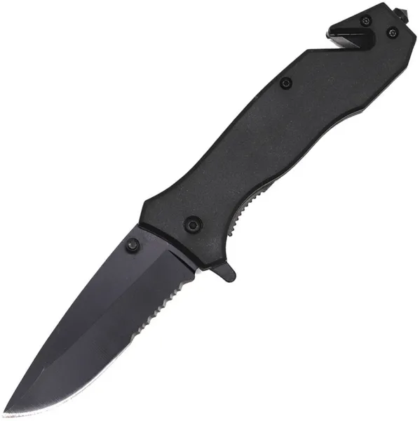 ElitEdge Rescue Linerlock A-O Black EE10A89BK