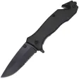 ElitEdge Rescue Linerlock A/O Black - EE10A89BK