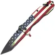 ElitEdge Rescue Linerlock A/O Flag - EE10A89USSF