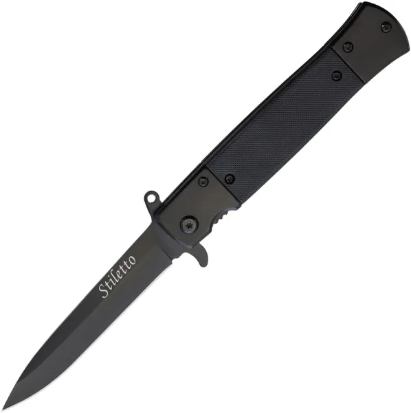 ElitEdge Stiletto Linerlock A-O Black EE10A96BK