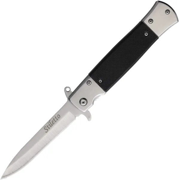 ElitEdge Stiletto Linerlock A-O Black EE10A96SL