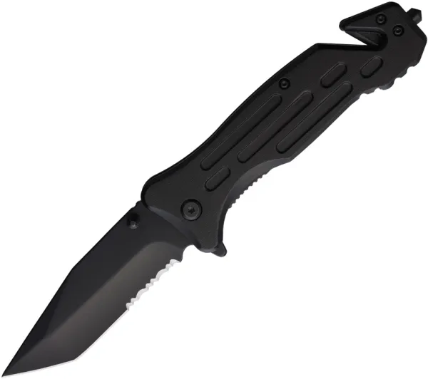 ElitEdge Rescue Linerlock A-O Black EE10A97TBK