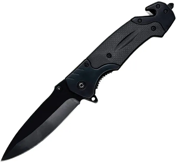 ElitEdge Rescue Linerlock A-O Black EE10A99BK