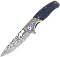 ElitEdge Linerlock Blue Micar - EE10B036BL
