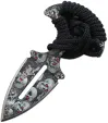 ElitEdge Push Dagger Gray Skull - EE20685GYSC