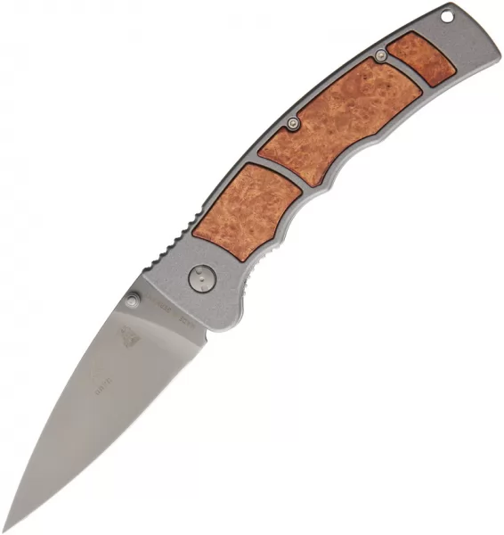 Eickhorn Solingen Eagle Linerlock Wood Inlay EI104253