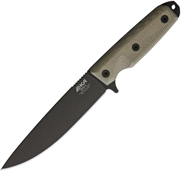 EKA RTG-1 Fixed Blade Black knives EKA50020